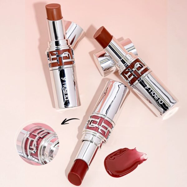 Glossy Mirror Lip Gloss, 6 Colors Lip Tint, Long Lasting Moisturizing Glass Plump Lips