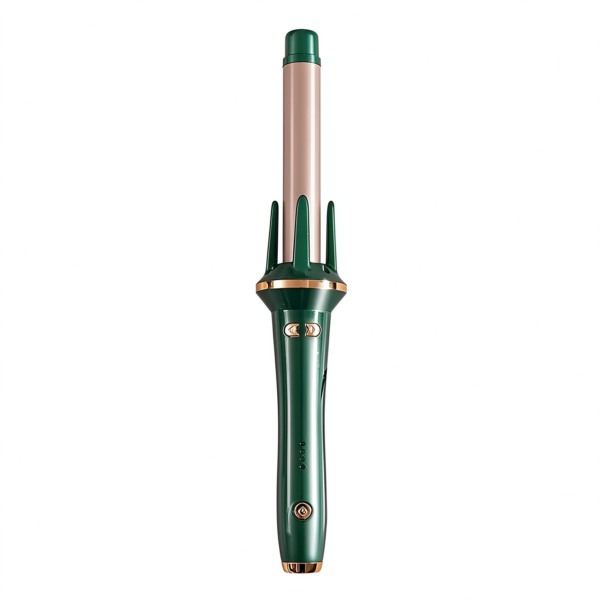 Automatic Hair Curler, Ionic Automatic Curling Iron with Multi Temp Control, Anti-Scald Auto Rotating Curling Wand for Big Wave Hairstyle, Hair Styling Tool for Home & Travel