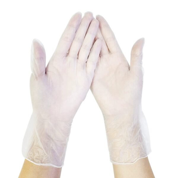 Disposable Nitrile Gloves, Thick Waterproof Oil Proof Protective Gloves for Kitchen, Cleaning and Beauty Salon